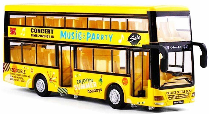 Toy bus with opening doors cheap
