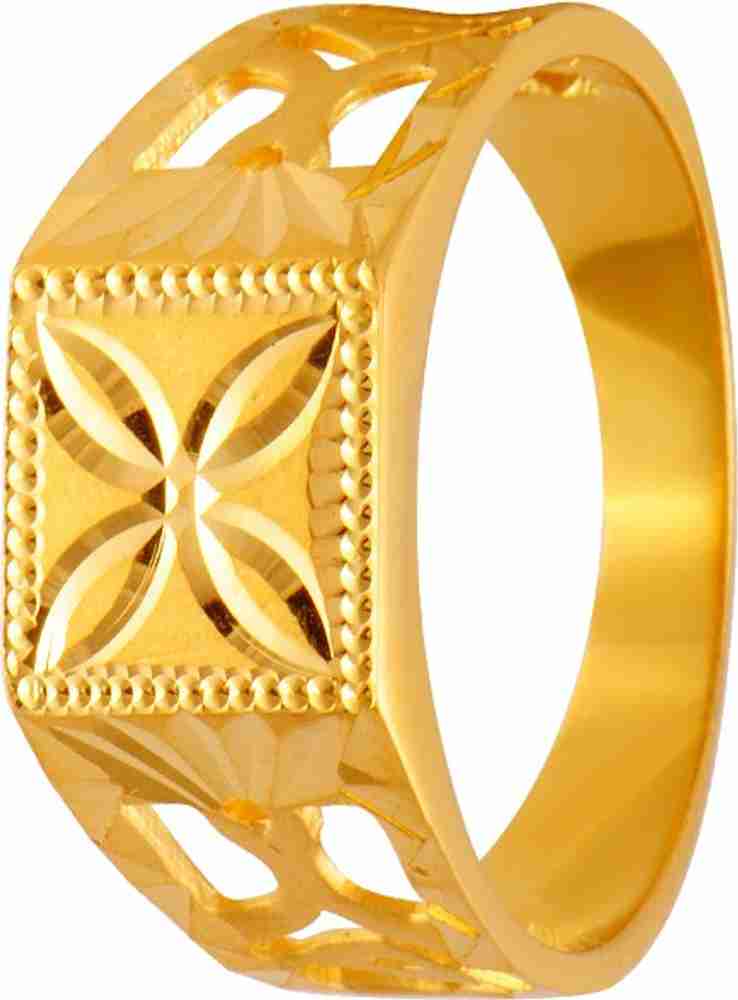 PC Chandra Jewellers MEN COLLECTION 22kt Yellow Gold ring Price in
