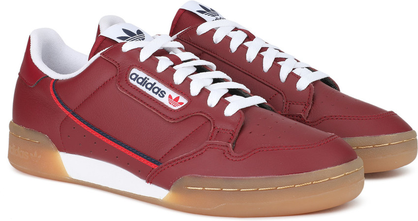 Adidas continental 8 burgundy store