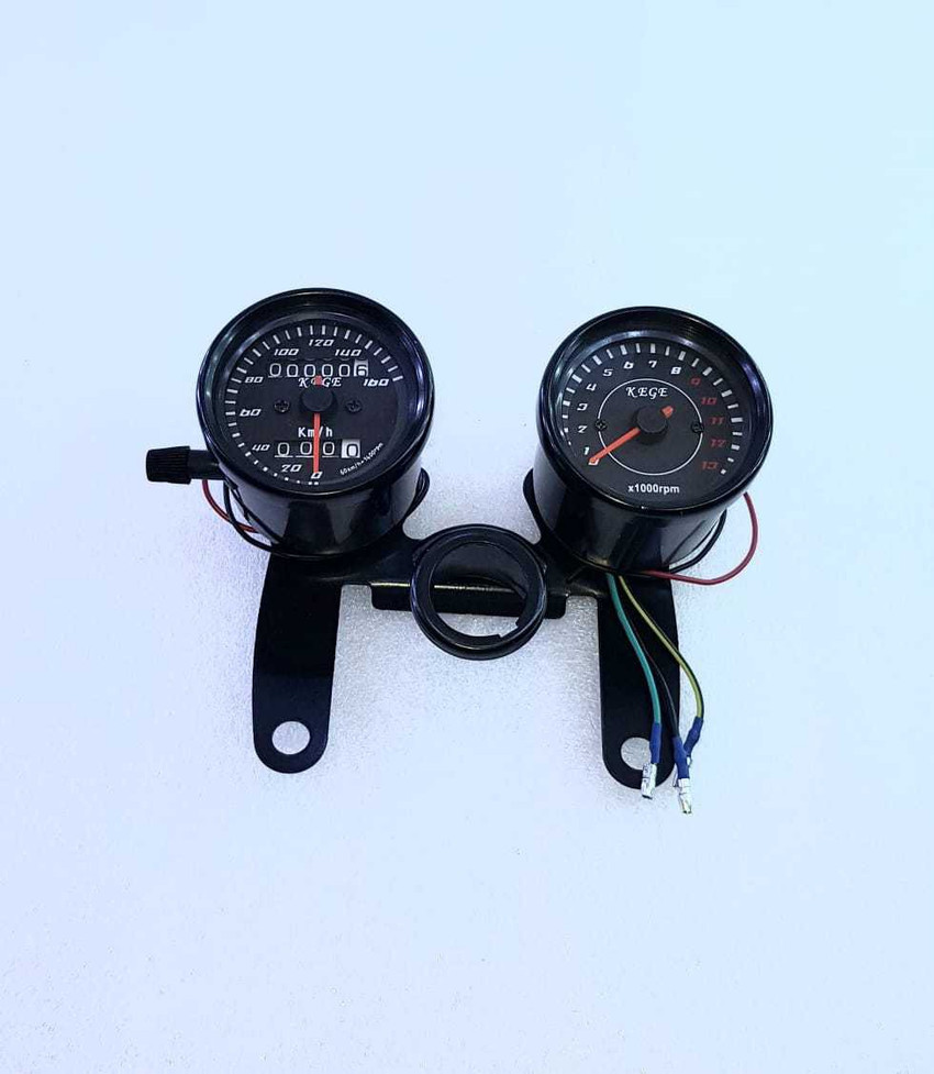 Bike Speedometer Mph 3X Universal Motorcycle Meter Speedometer Digital ...
