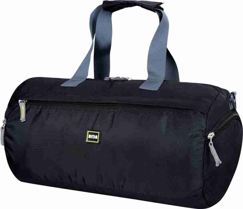 Gym Duffle Bag Waterproof Large Sports Bags Travel Duffel Bags with Shoes  Compartment Weekender Overnight Bag Men Women 40L Black