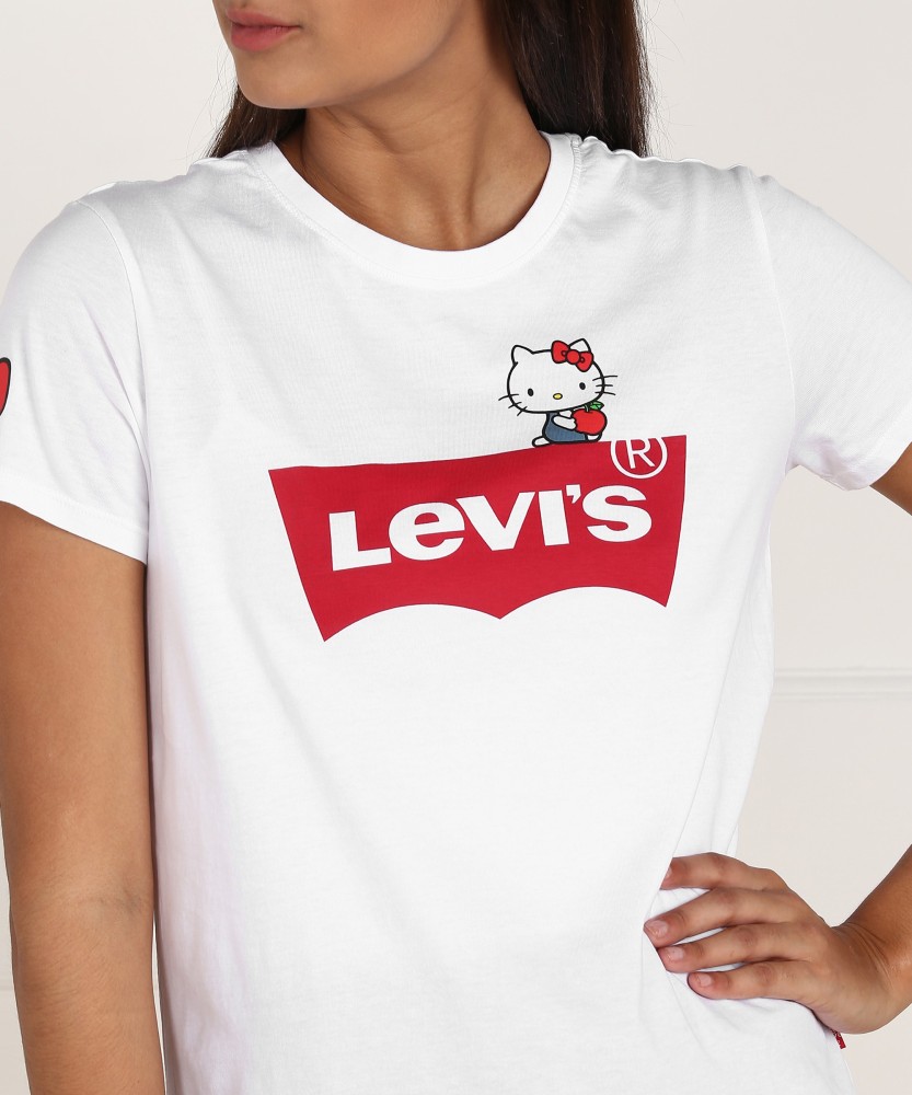 Hello kitty levis t shirt hotsell