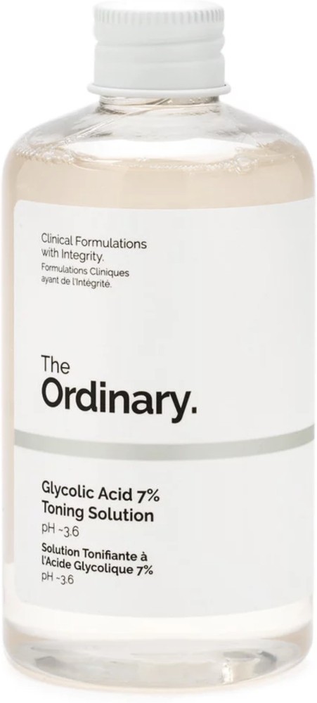 The Ordinary Glycolic Acid 7% Toning Solution pH~3.6 DIRECT ACIDS 