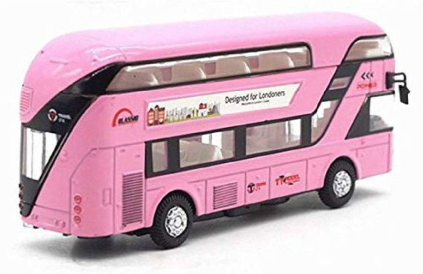 Pink bus hot sale toy