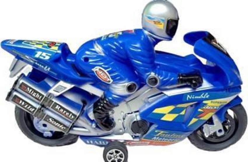 Blue hotsell racing bike