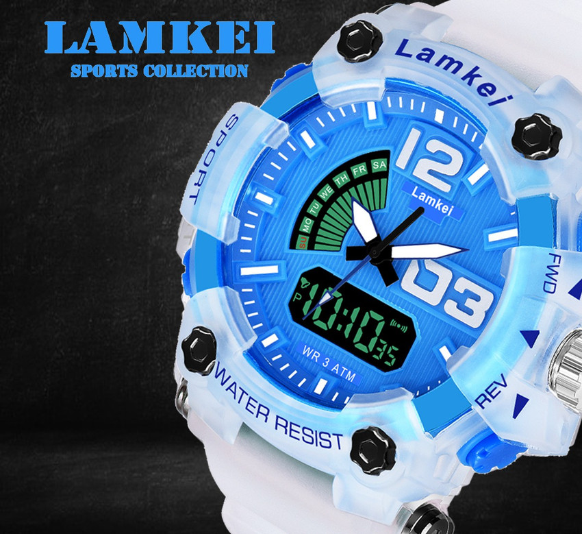 LAMKEI LAM 1275 Digital Watch for Men Fashion Luxury Casual