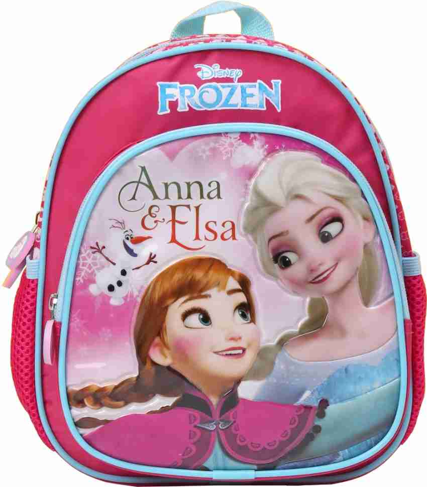 Flipkart FROZEN Anna Elsa 25 cm Pink School Bag School Bag School Bag