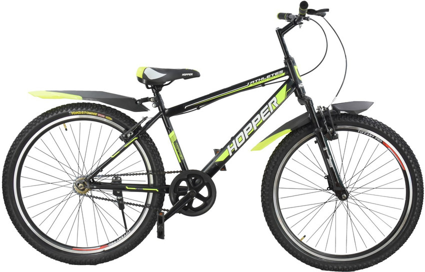 Mustang Hopper Athletes Bike For Adults Black Green 26 T Mountain Cycle Price in India Buy Mustang Hopper Athletes Bike For Adults Black Green 26 T Mountain Cycle online at Flipkart