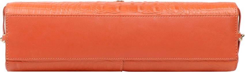 Buy Orange Charleston 03 Shoulder Bag Online - Hidesign