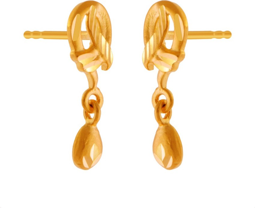 Pc chandra jewellers gold store earrings design