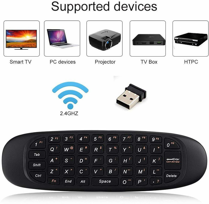 Teclado qwerty shop para smart tv