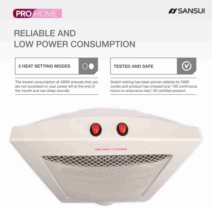 Sansui SQH800 SQH800 Quartz Room Heater Price in India - Buy Sansui SQH800  SQH800 Quartz Room Heater online at Flipkart.com