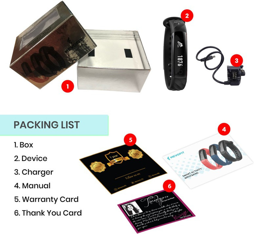 MEVOFIT Slim Fitness Tracker Price in India Buy MEVOFIT Slim Fitness Tracker online at Flipkart