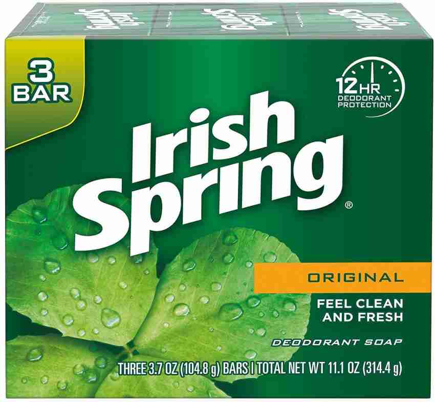 Irish spring 3 bar soap