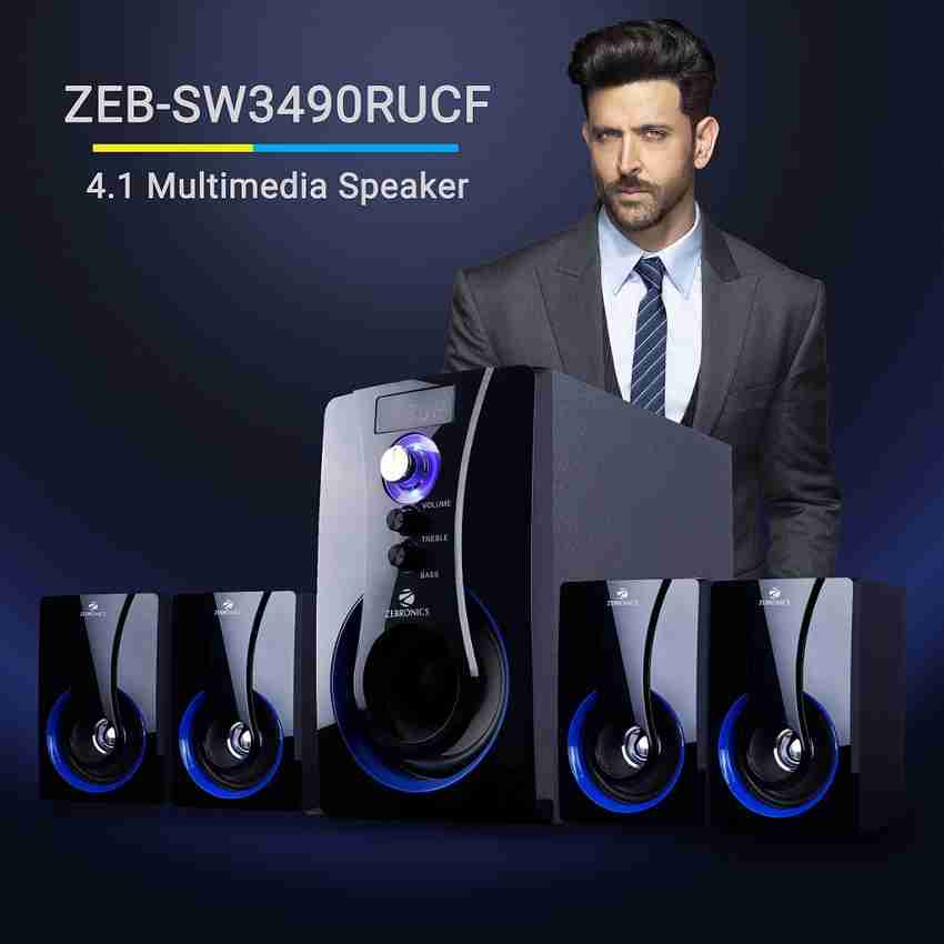 Zebronics 4.1 multimedia deals sw3490 rucf
