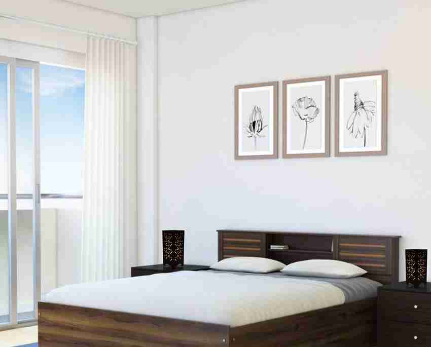 Giftwala Wooden Led Table Lamp With Creative Design Suitable for