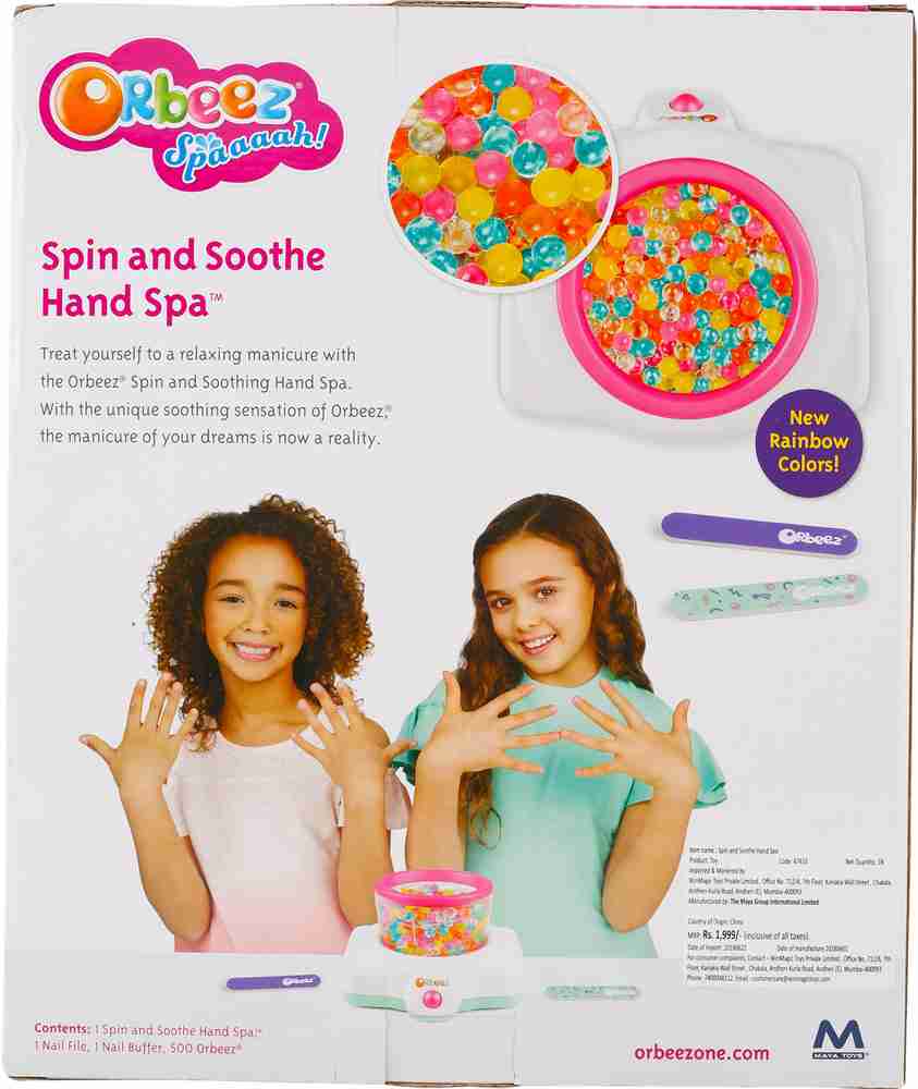 Orbeez spin and soothe hand spa outlet