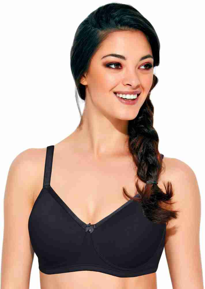 Enamor High Coverage, Wirefree A025 Long Lasting Cotton Women Full Coverage  Non Padded Bra