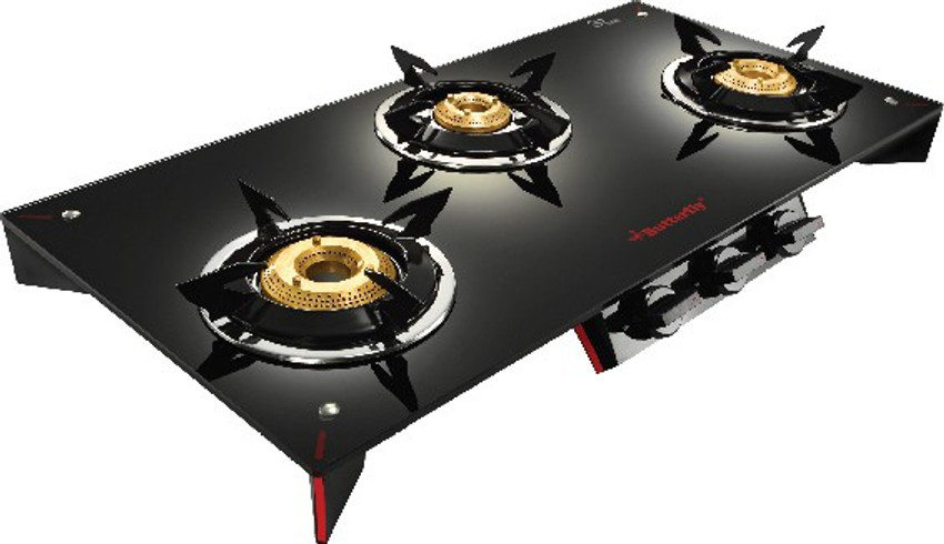 Butterfly gas stove 3 outlet burner price flipkart