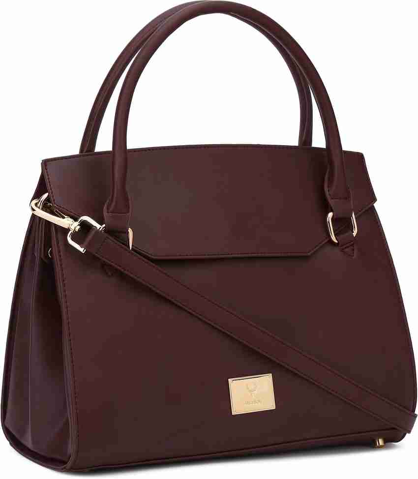 Allen solly hotsell maroon handbag