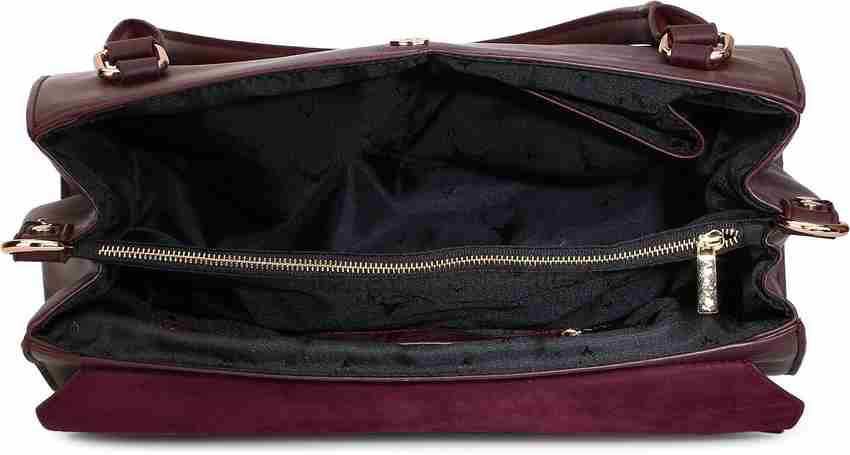 Buy Allen Solly Women Maroon Hand held Bag WINE Online Best