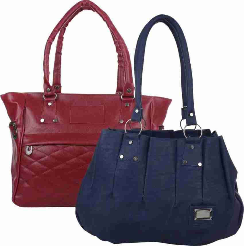 Buy Bhavika Enterprises Women Blue Handbag blue Online Best