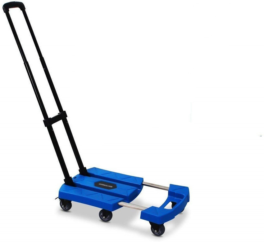 Vishal Smart Mall Portable Folding Luggage Cart with 6 Wheels
