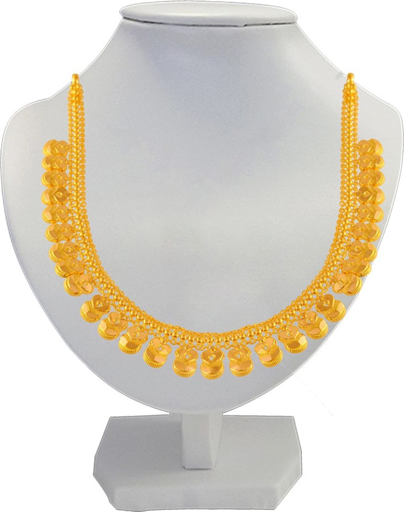 Light weight gold on sale necklace pc chandra