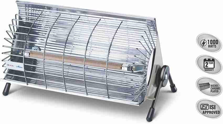 BAJAJ Minor 1000 Watts Radiant Room Heater (Steel) BAJAJ Radiant Room  Heater Price in India - Buy BAJAJ Minor 1000 Watts Radiant Room Heater  (Steel) BAJAJ Radiant Room Heater online at Flipkart.com