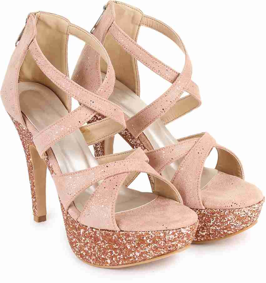 Shezone Women Pink Heels - Buy Shezone Women Pink Heels Online at Best  Price - Shop Online for Footwears in India