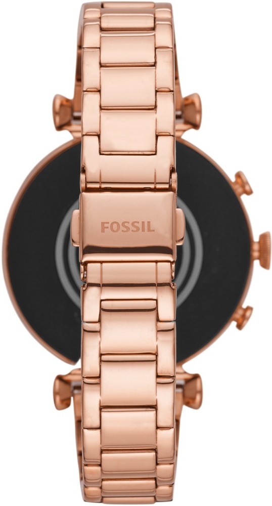 Fossil women's gen 4 sloan hr stainless cheap steel touchscreen smartwatch