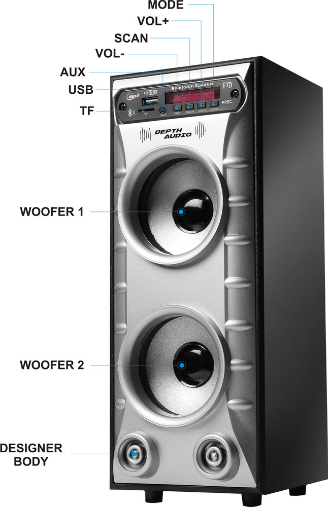 Mini shop speaker component