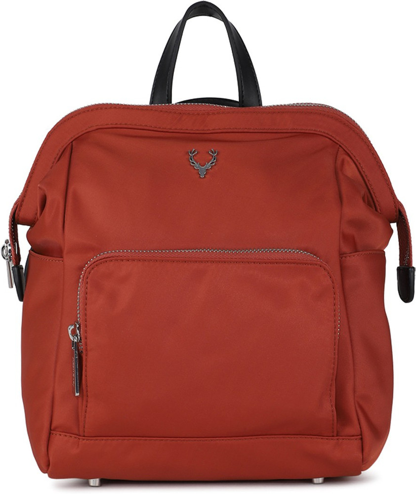 Allen Solly Backpack In Orange Color 2.5 L Backpack ORANGE Price