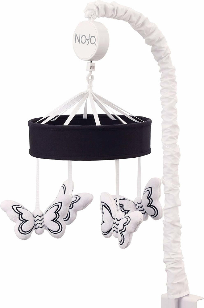 Black and white hanging toys shop