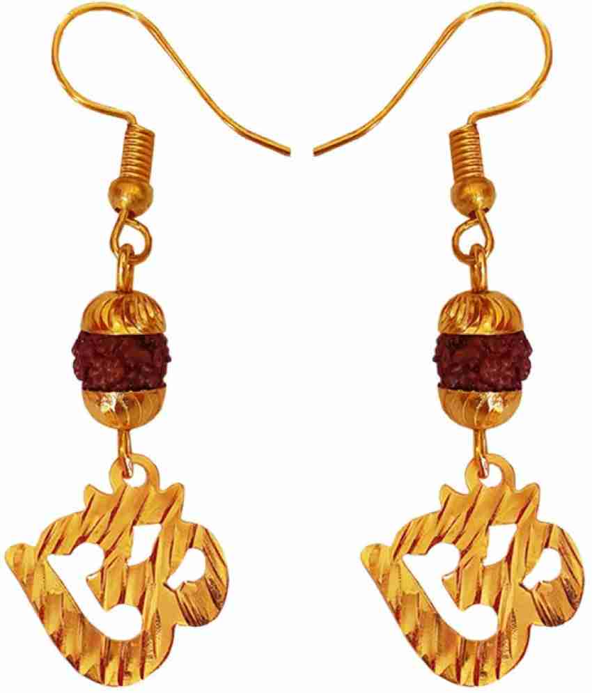 Rudraksha deals earrings online