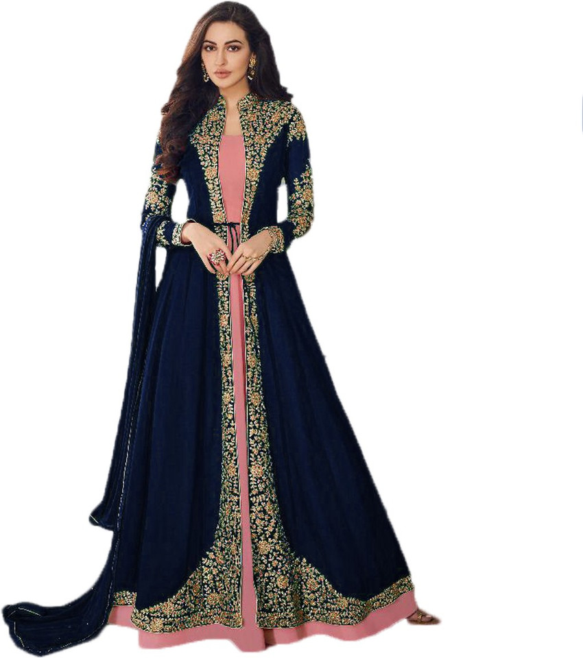 Flipkart anarkali sale dress material