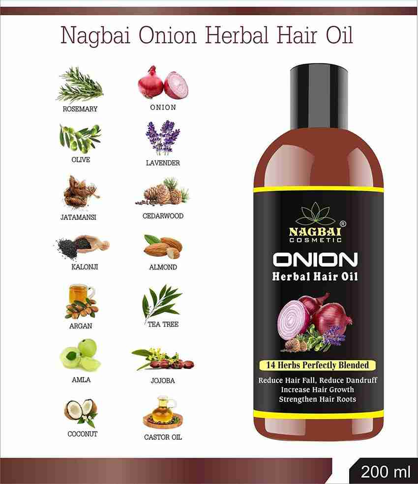Nagbai onion clearance hair oil