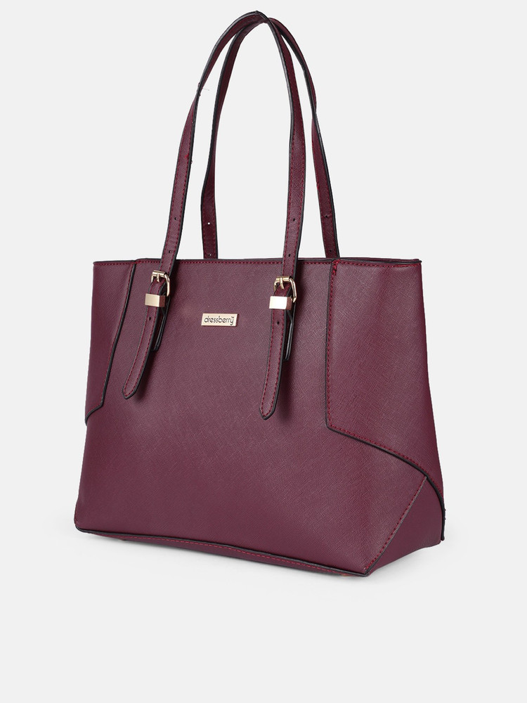 Dressberry pink solid shoulder bag sales