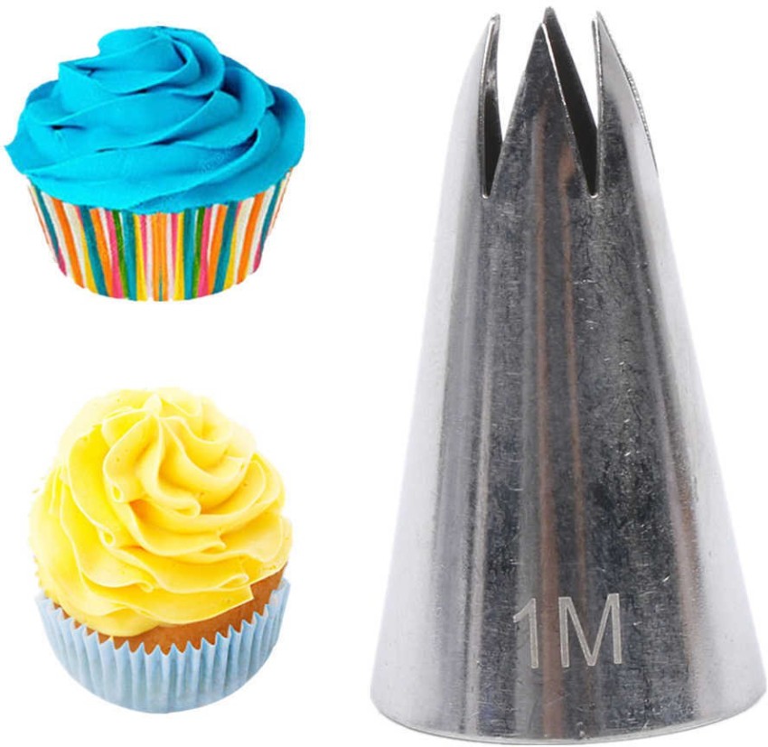 33% OFF on (ASSORTED DESIGN) Piping Tips 12 Tools Set - TOP QUALITY - Icing  Nozzles - For Cakes or Cupcakes Decoration - Make Flowers, Leaves And More  By Kurtzy on Amazon | PaisaWapas.com