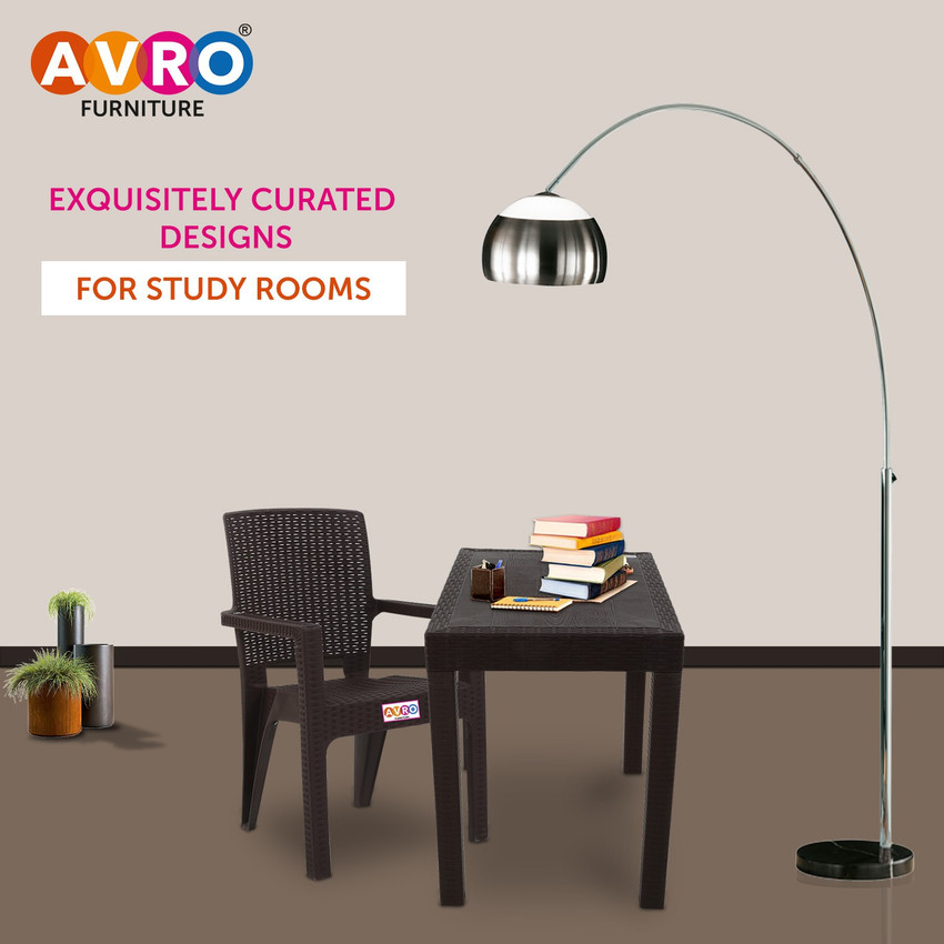AVRO furniture PLATINUM RATTAN Set Of 4 Chairs WITH 3 YEAR
