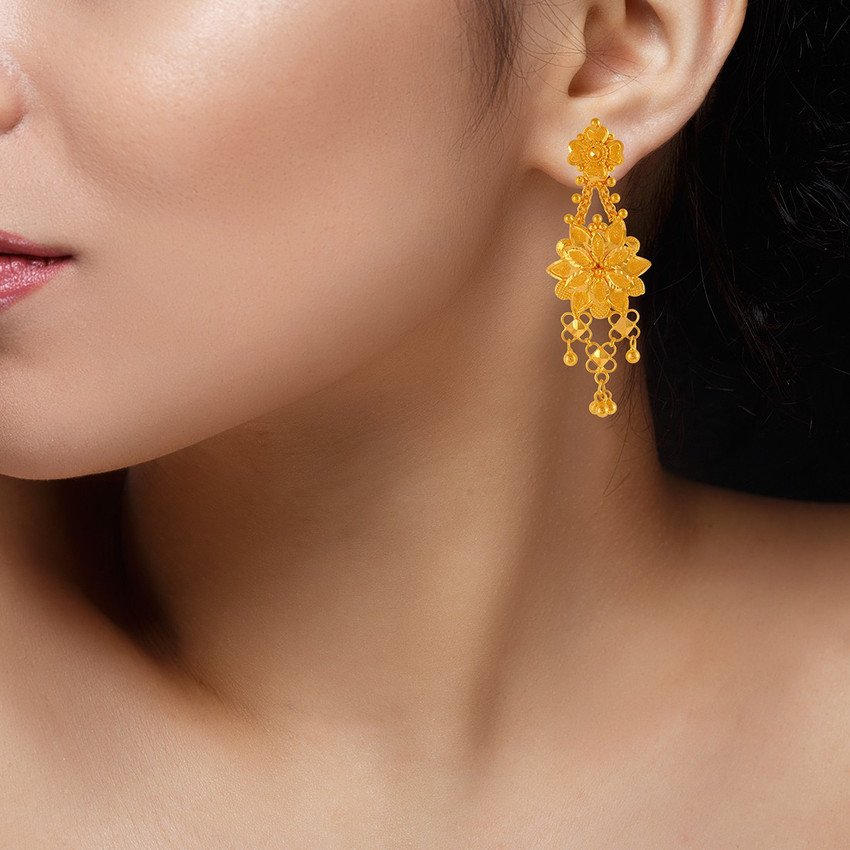Pc chandra discount jhumka design