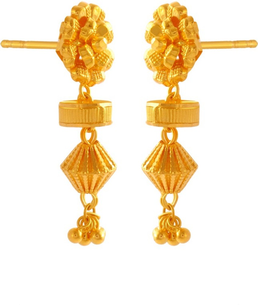 Gold jhumka deals pc jewellers