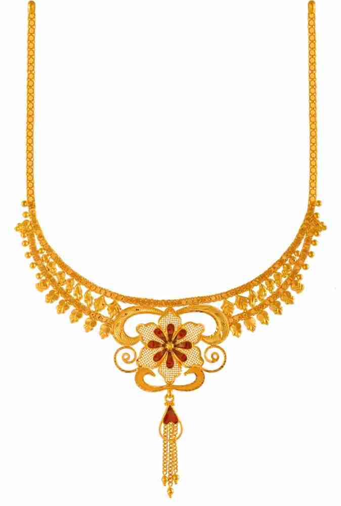 Pc jewellers necklace design clearance with price