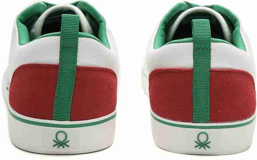 United Colors of Benetton Men White Sneakers Sneakers For Men