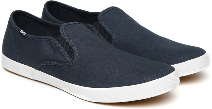 Keds navy sale slip on sneakers