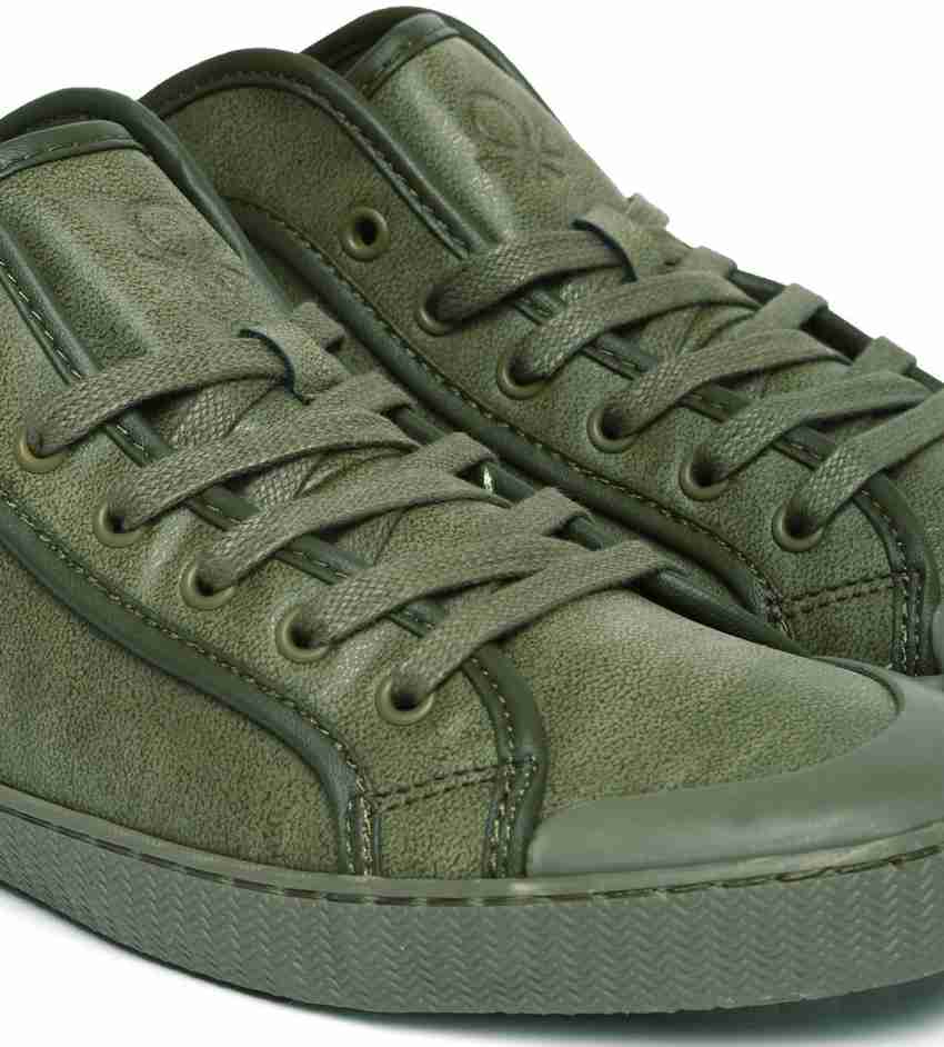 Ucb olive top green sneakers