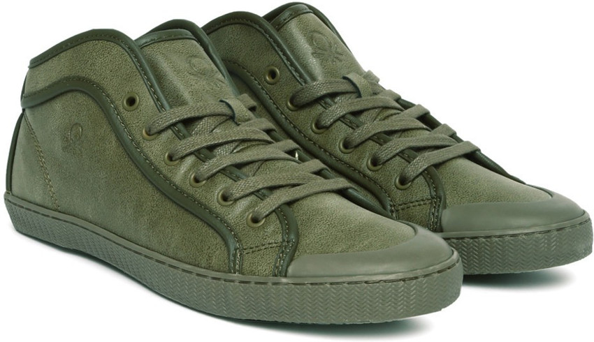 United colors of benetton shop green sneakers