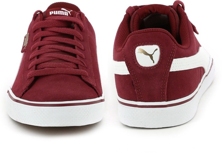 PUMA Unisex Maroon 1948 Vulc Suede Sneakers Sneakers For Men Buy PUMA Unisex Maroon 1948 Vulc Suede Sneakers Sneakers For Men Online at Best Price Shop Online for Footwears in India Flipkart