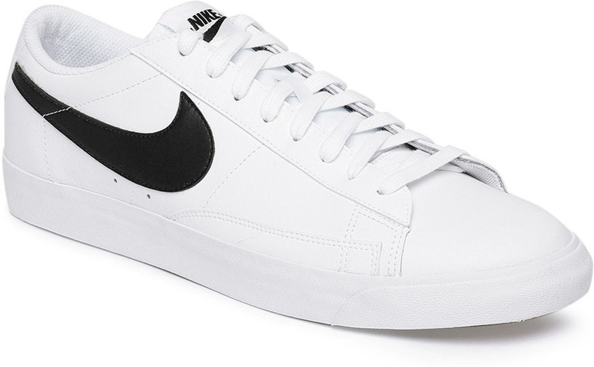 nike blazer leather white