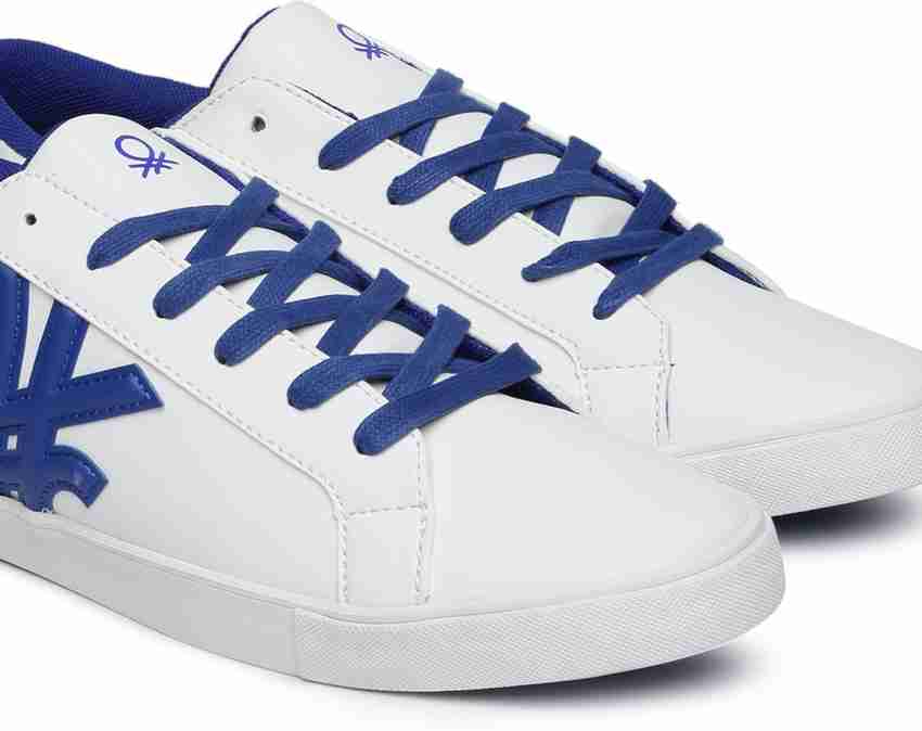 United colors of benetton white sneakers shoes outlet